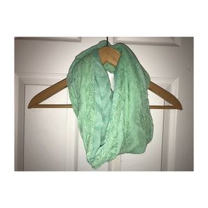 Turquoise Infinity Scarf